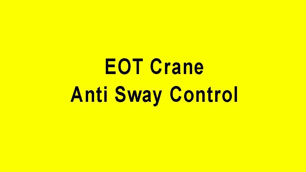 Enhancing Performance and Safety: The Role of Resistance Boxes for EOT Cranes in the Dharwad Industrial Area